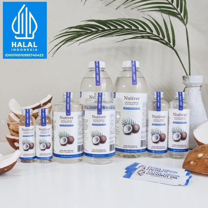 

TERBARU - Nutiver Extra Virgin Coconut Oil / Premium VCO Minyak Kelapa Murni