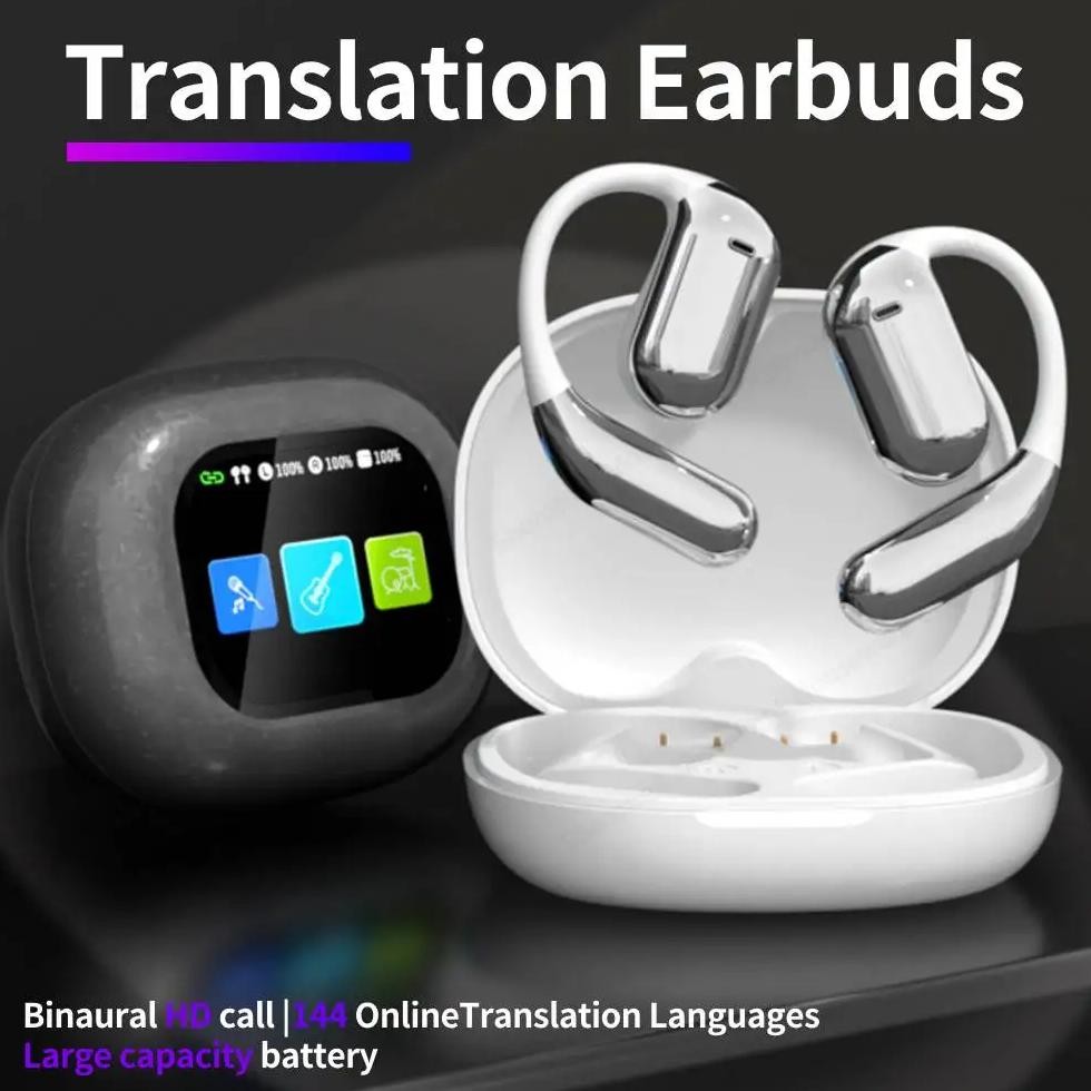 

YYK-Q16pro Wireless Headphones Sports Bluetooth Earphones Gaming Headset ASMR APP Translation Earbuds for Sports Business Travel