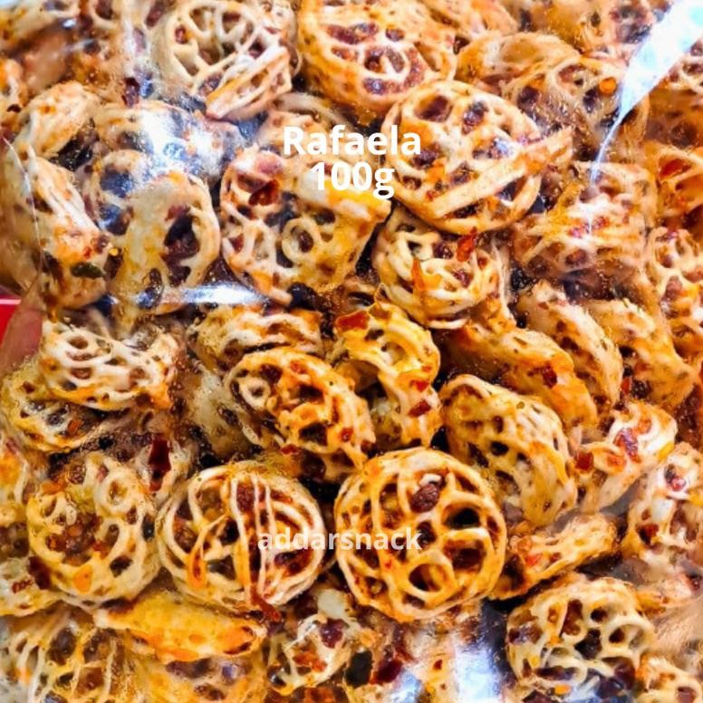 

kerupuk rafaela pedas daun jeruk 100g