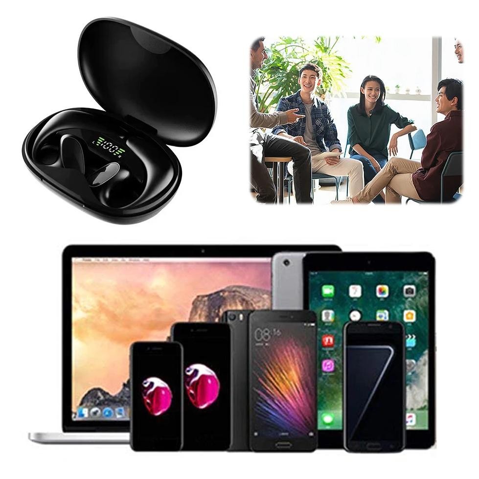 

Language Translation Earbuds 144 Languages Bluetooth-Compatible 5.1 Translator Device High Accuracy for Travel Business Learning