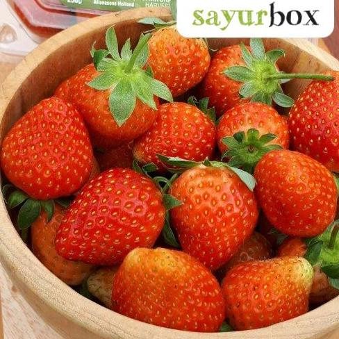 

READY Strawberry Sweetheart Hydroponic - 250 gr (Sayurbox)