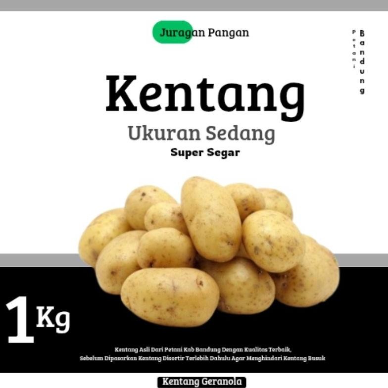 

Canggih Kentang Super Segar [ Ukuran Besar 1 Kg ]
