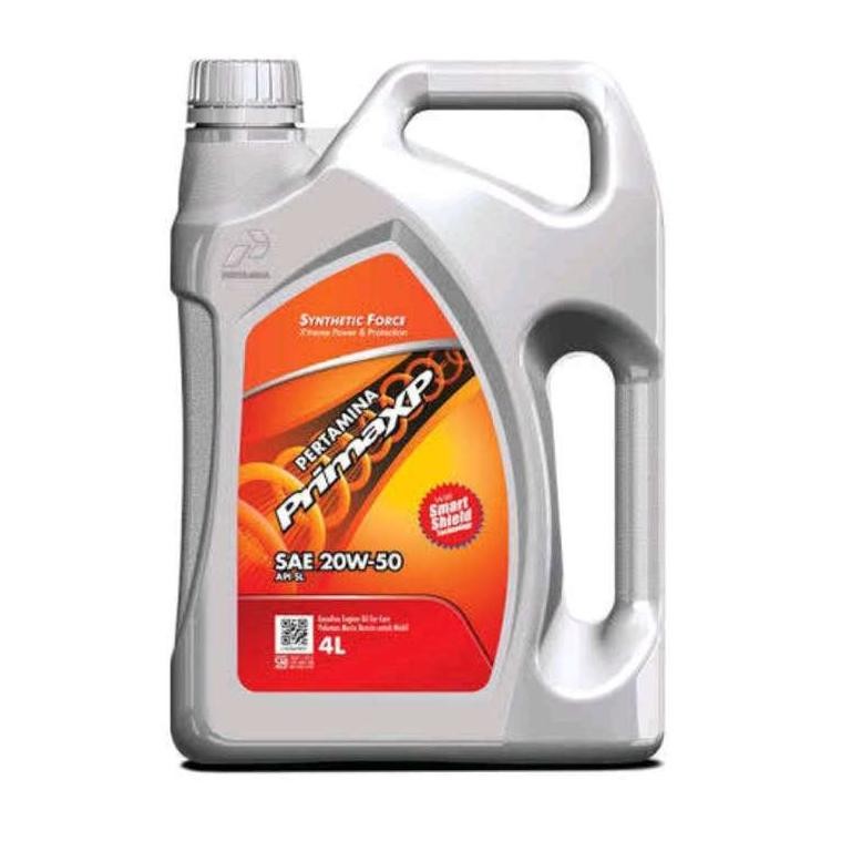 PERTAMINA PRIMA XP SAE 20W-50 [4 L] GALON OLI MOBIL