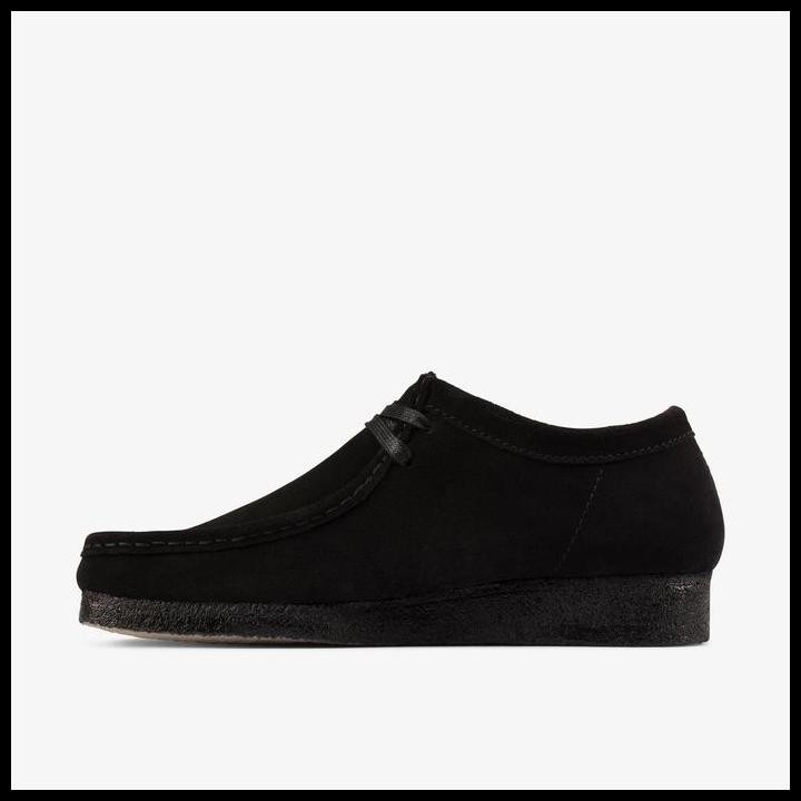 Clarks Wallabee Black Suede (26155519) Original Original Best Seller