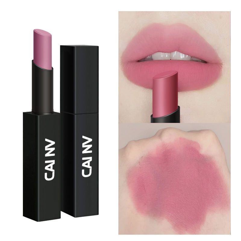 Lipstick Waterproof Nude Color Series Dry Rose Color Daily Use Lipstick Lip Balm