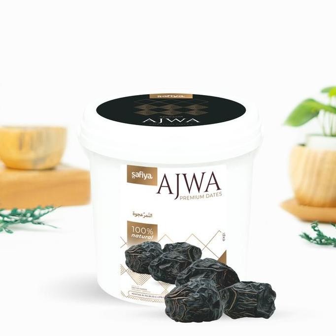 

READY Kurma Ajwa Kemasan Ember 850 gr Kurma Nabi Premium Original