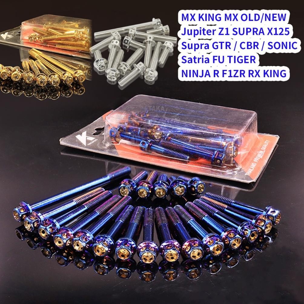 MMA-1318 uy-23 kingdrag & MUTAKIN blok baut probolt satria fu ninja r FIZR TIGER rx king MX KING VIX