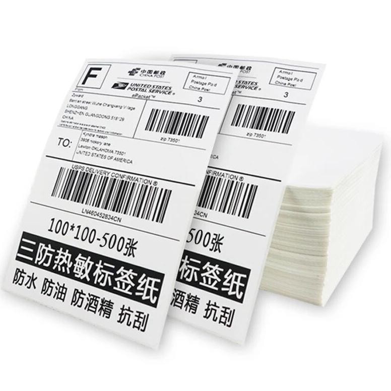 

Kertas Label Thermal Kotak isi Label 1000 pcs Label Thermal -Wonderdekorasi