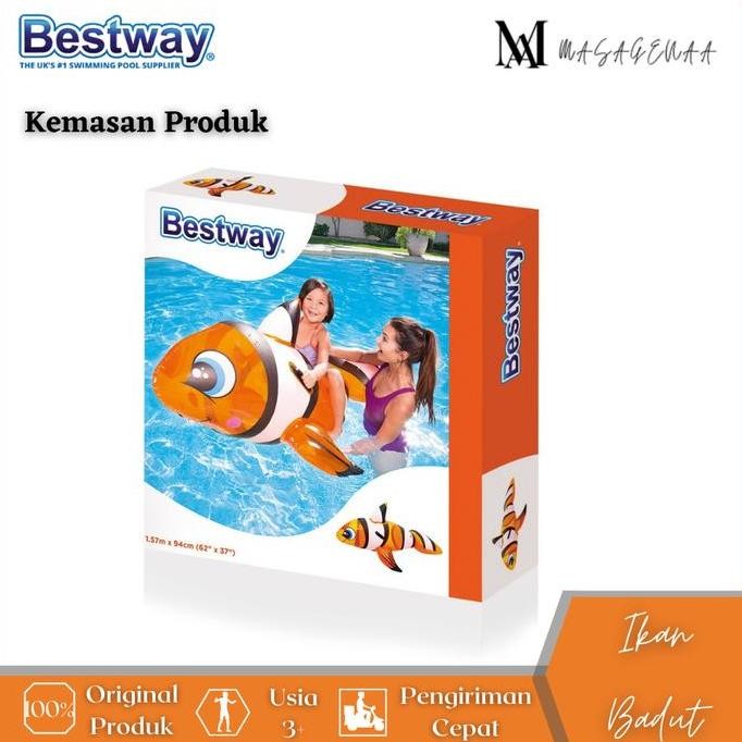 Floaties Pelampung Renang Berenang Anak Besar Karakter Ikan Lucu Murah BS