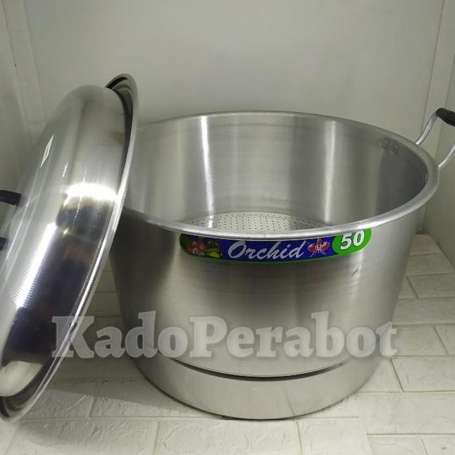 Dandang Kukus Orchid Dandang Serbaguna Jumbo Langseng Orchid 50
