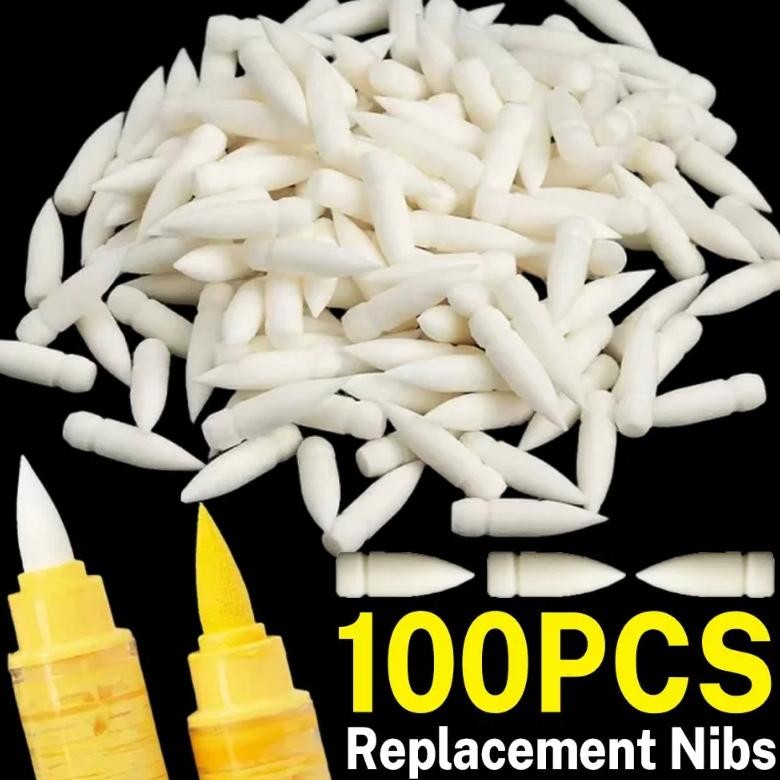 

Universal Acrylic Markers Pens Refill Replacement Cores Drawing Pen Replace Tips For Writing Painting School Supplies Stationery