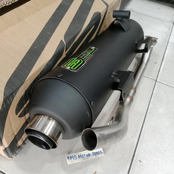 knalpot standar racing ss project pcx 150