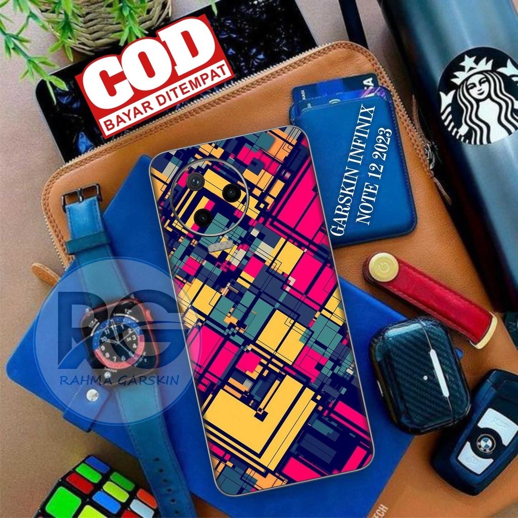 

Terlaris Presisi Infinix Note 12 Casing/Stiker Panel Vynil Bisa Custom Dan COD