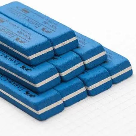 

Faber Castell Natural Rubber Eraser For Gel Pen/Ballpoint Pen/Fountain Pen/Ink Pen Erasable Students Sand Rubber Stationery 7016