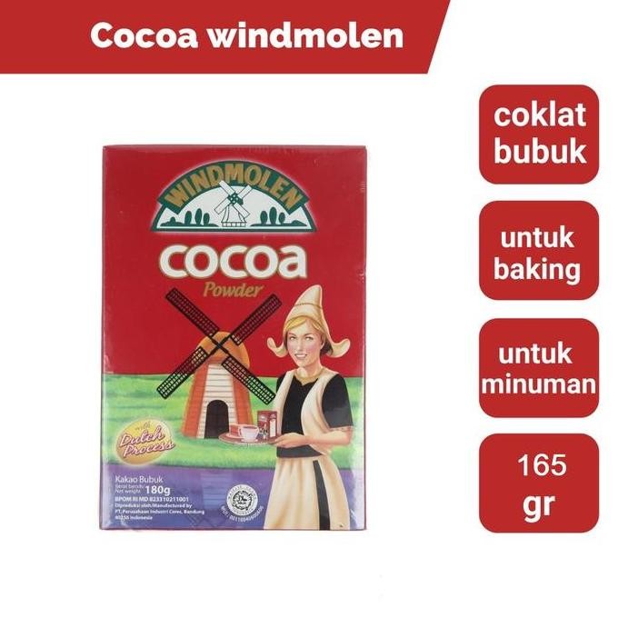 

[Ready/Spesial] Windmolen Cocoa Powder Coklat Bubuk [Terlaris&Recommended]