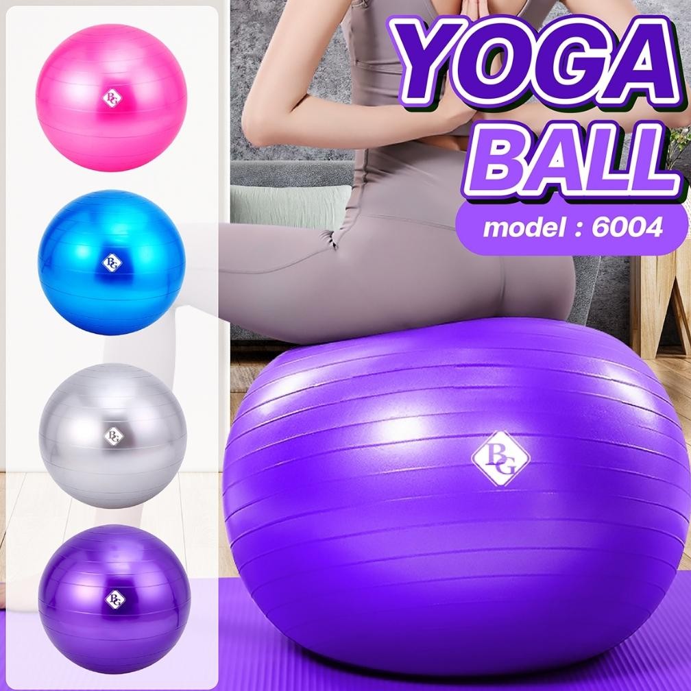YOGA GYM BALL BOLA YOGA ALAT OLAHRAGA BOLA FITNESS PURPLE