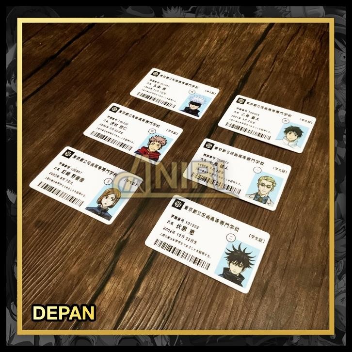 

ID CARD JUJUTSU KAISEN