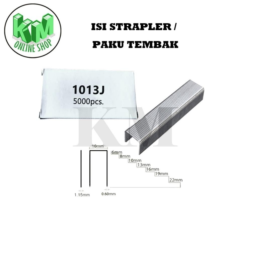 

Isi Straples Isi Strapler Tembak 1013 J Paku Tembak Staples 13mm