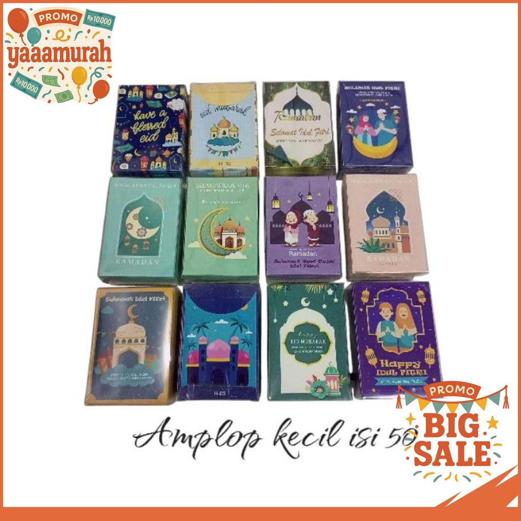 

AMPLOP LEBARAN / AMPAU LEBARAN ISI 50 PCS