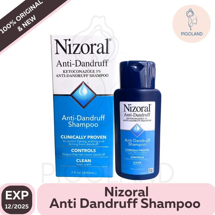 TERLARIS - Nizoral Anti Dandruff Shampoo Ketombe 1% Ketoconazole 200ml