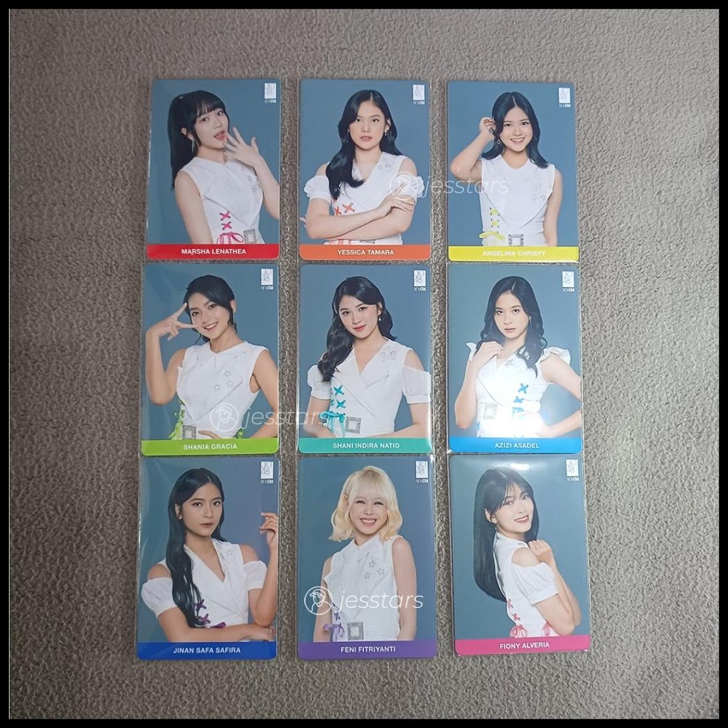 PHOTOCARD PC FLYING HIGH JKT48 | SHANI GRACIA ZEE CHRISTY MARSHA FIONY