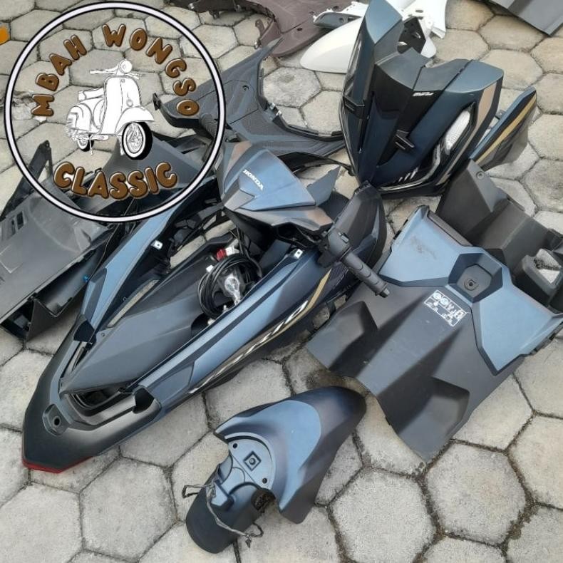 BODY FULLSET STANG BATOK LAMPU SPEEDOMETER  ALL NEW VARIO 125 TERBARU 2023 ORIGINAL