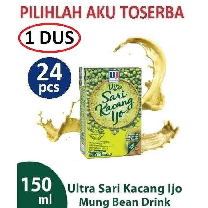 

Promo / Terlaris ULTRA SARI KACANG IJO 150 ml - 1 DUS ISI 24 Terbaik