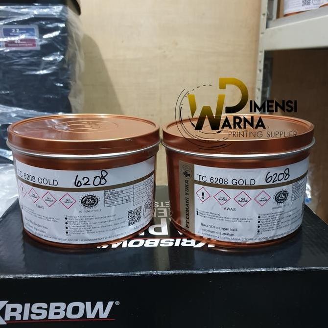 

Tinta Offset Cemani Toka - TC 6208 Gold Kualitas Original
