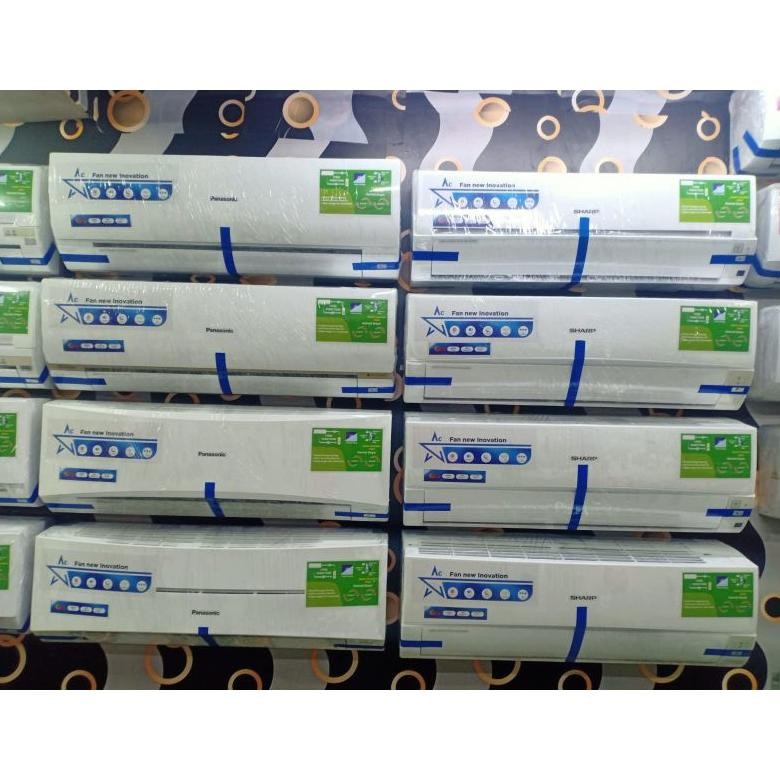 KIPAS ANGIN MODEL AC TERBARU ASLI FREE REMOTE, BRAKET, GELL ASLI