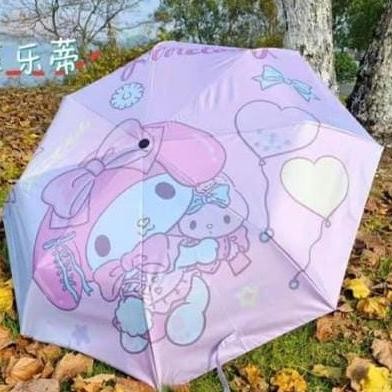 TERMURAH - Payung Hello Kitty / Payung Lipat CinnamonRoll Payung My Melody Kuromi