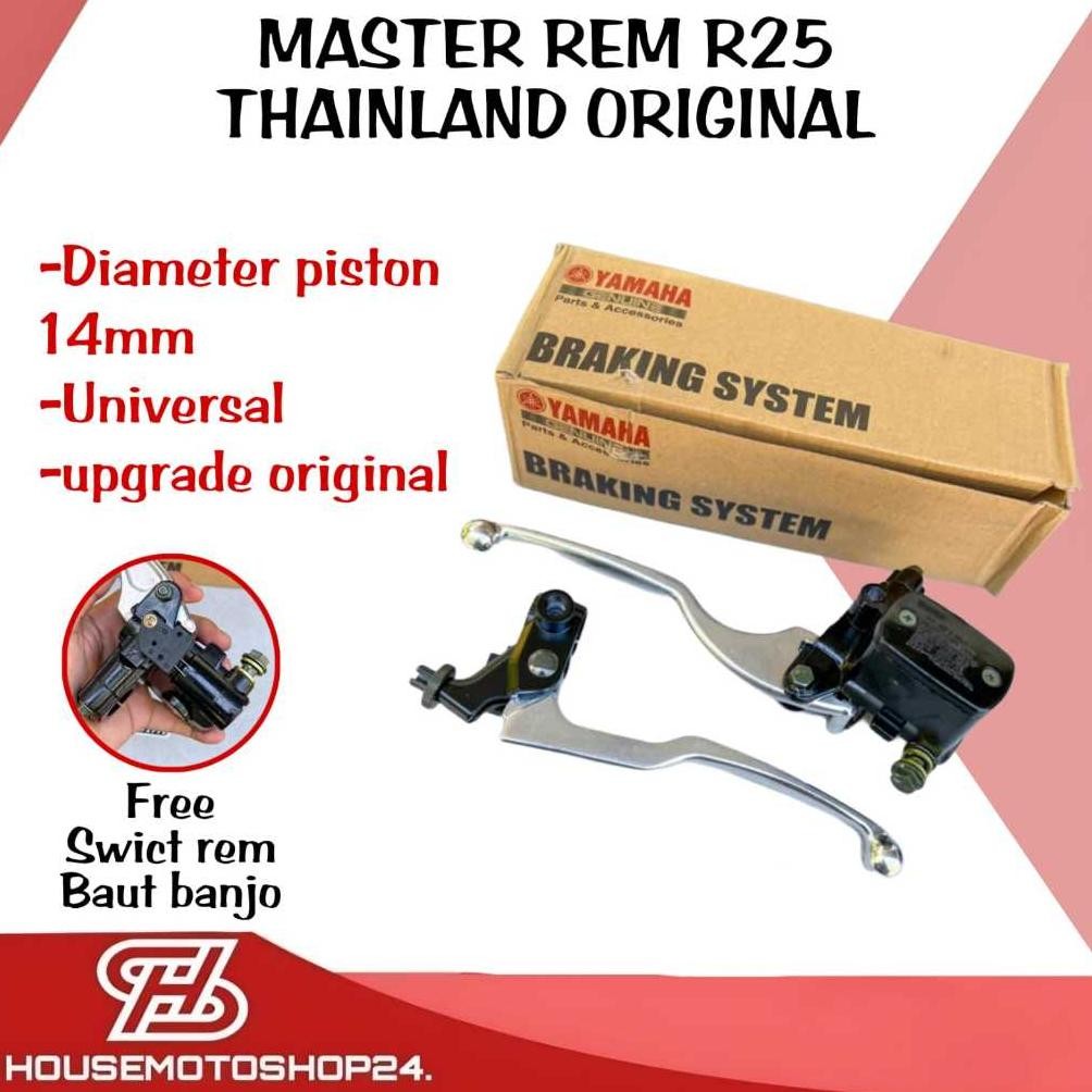 Master Rem R25 Import Kopling R25 Handle R25 Handle Kopling R25 Tuas Master Rem R25 Master Rem ER6