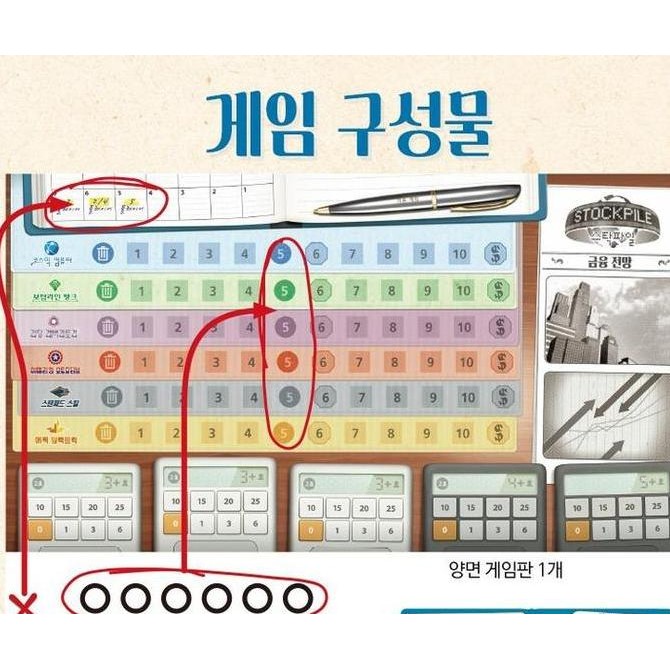 stockpile board game popcorn games Kualitas Original