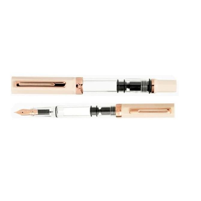 

TWSBI ECO Creme Rosegold Fountain Pen Kualitas Original