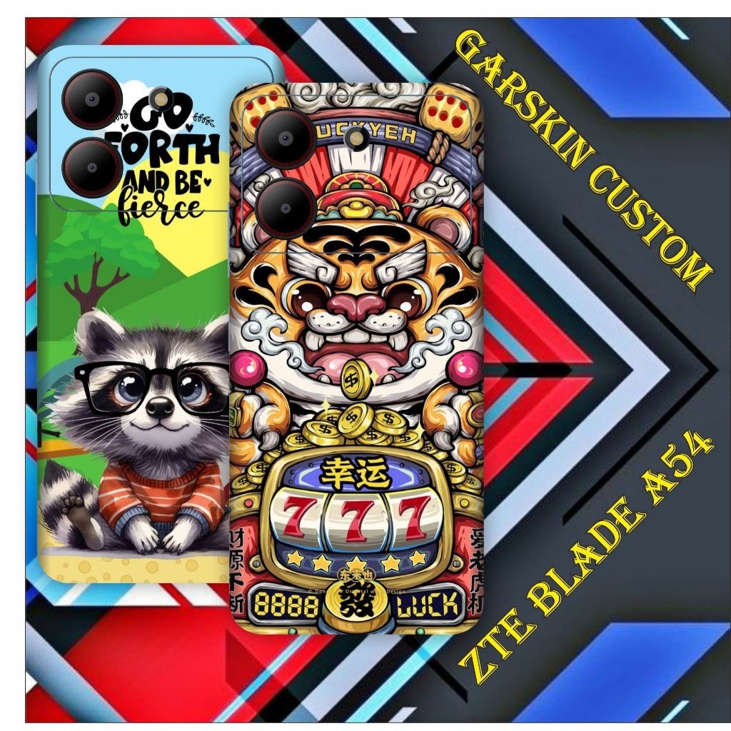 

Terlaris Presisi ZTE Blade A54 Casing/Stiker Panel Vynil Bisa Custom Dan COD