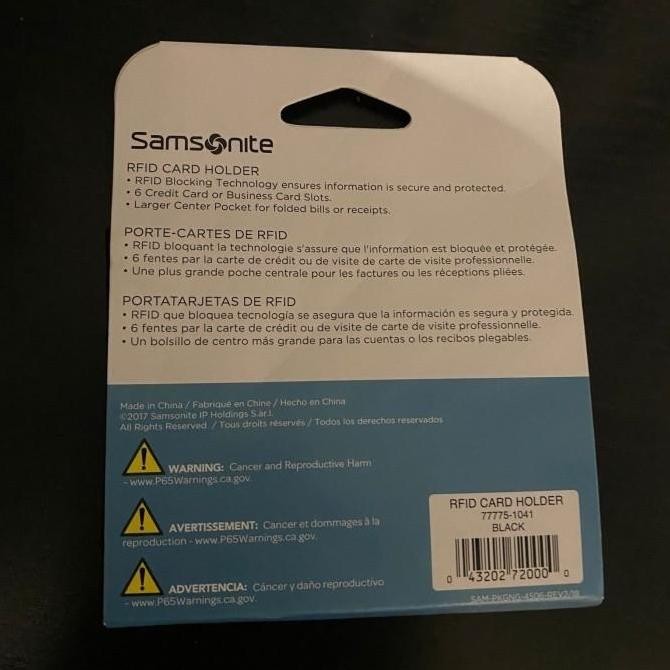 

Samsonite Card Holder 100% Original Kualitas Original