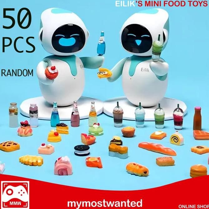 50 pcs Mainan Mini untuk EILIK Food Toys EILIK ORIGINAL Kualitas Original