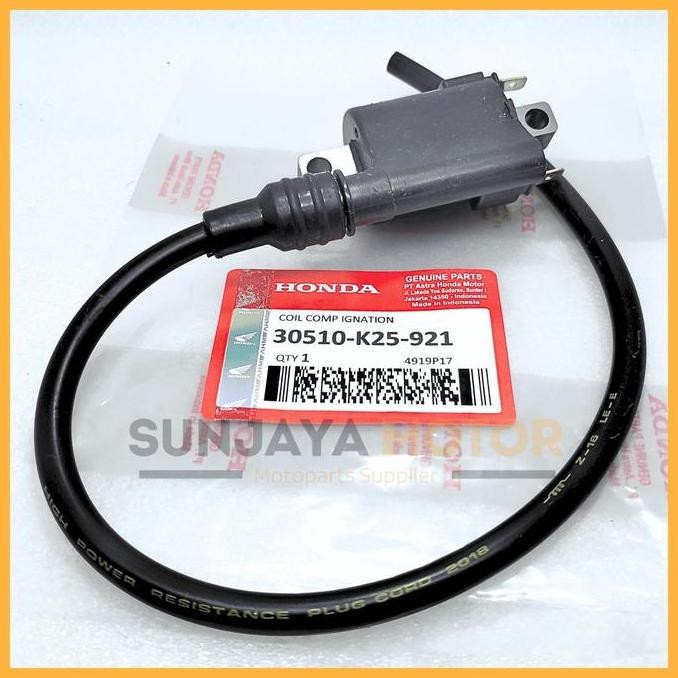 Koil K25 Coil Pengapian nition Orinal Honda Beat FI Spacy FI Scoopy FI Supra X 125 FI Vario 110 FI R