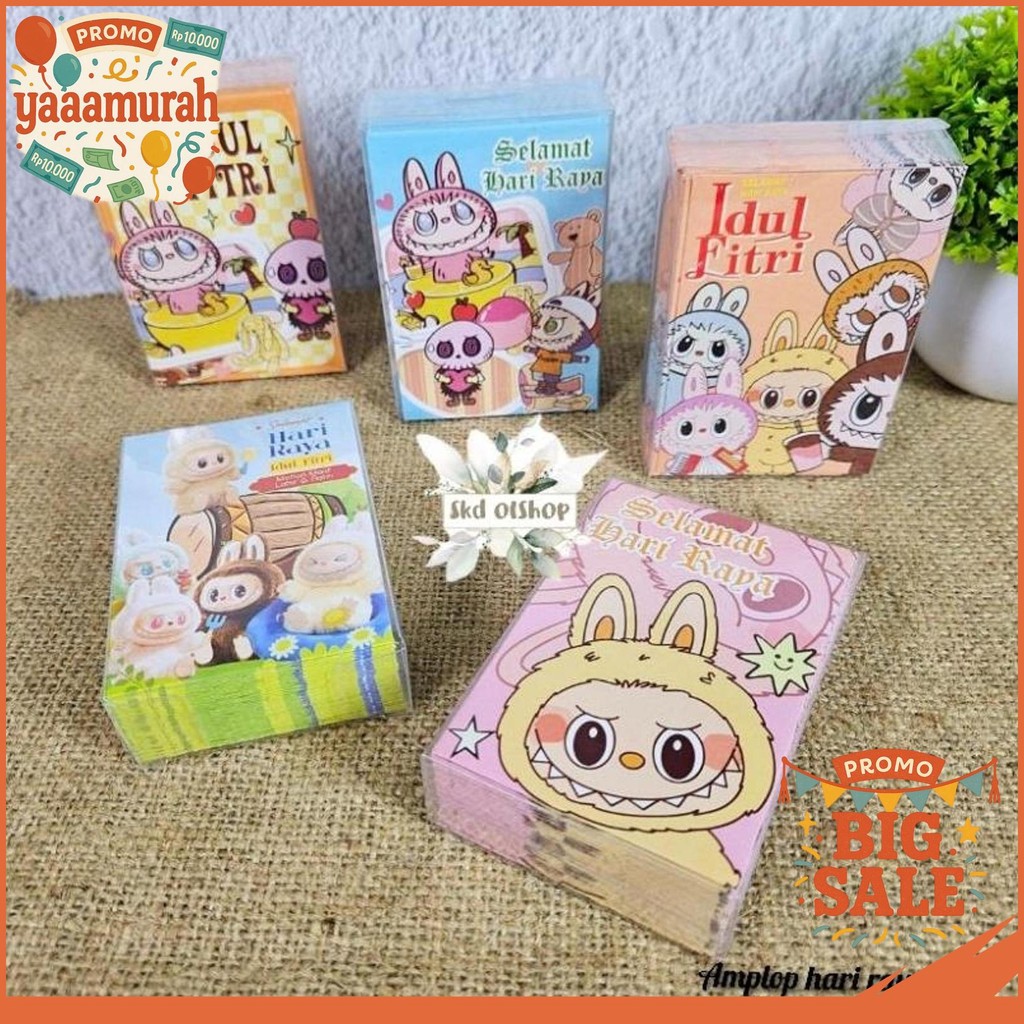 

50 LEMBAR AMPLOP LEBARAN MIKA| GROSIR AMPLOP LEBARAN MURAH | AMPLOP LEBARAN MIKA 50 LEMBAR RANDOM
