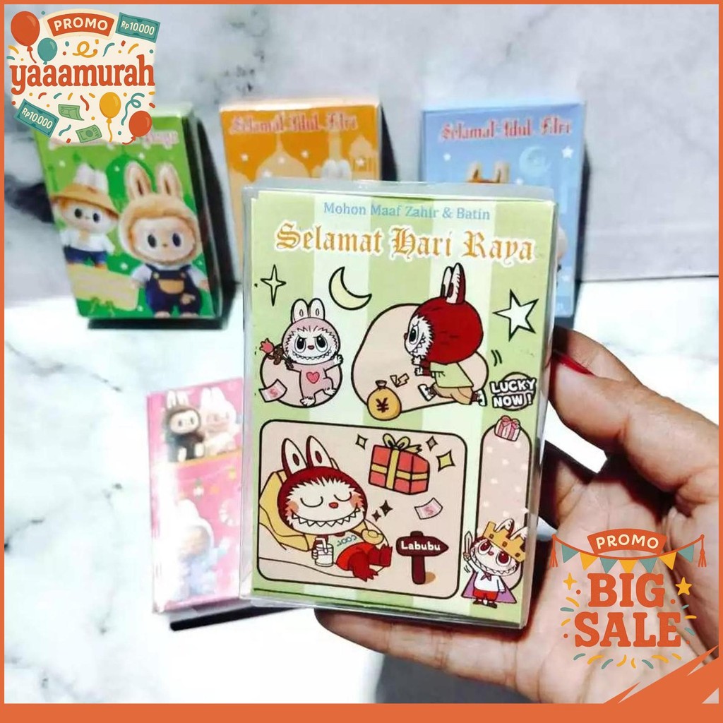 

AMPLOP LABUBU DAN MASJID SIZE M ISI 50 LEBARAN IDUL FITRI (ISI 50PCS) AMPLOP KARAKTER ANGPAO LUCU