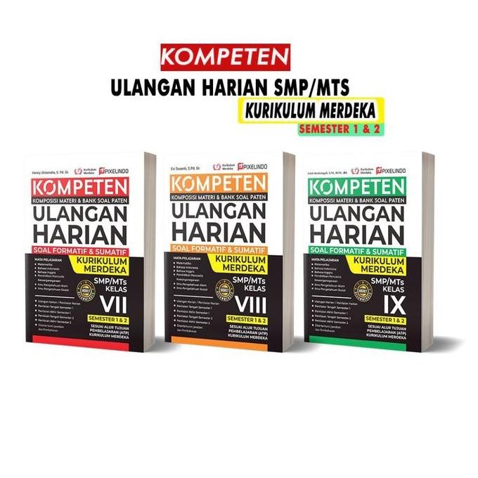 KOMPETEN ULANGAN HARIAN KELAS 7-9 galang bukupaketbahasainggris bukukompeten ulanganharian buku cpns