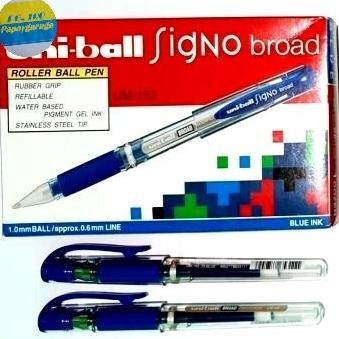 

Pulpen Uniball Signo Broad UM-153 hitam (Lusin) Kualitas Original