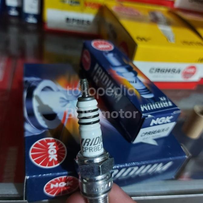 Busi ngk iridium cpr8eaix-9 . Busi Iridium Nmax , Aerox , Pcx , Vario