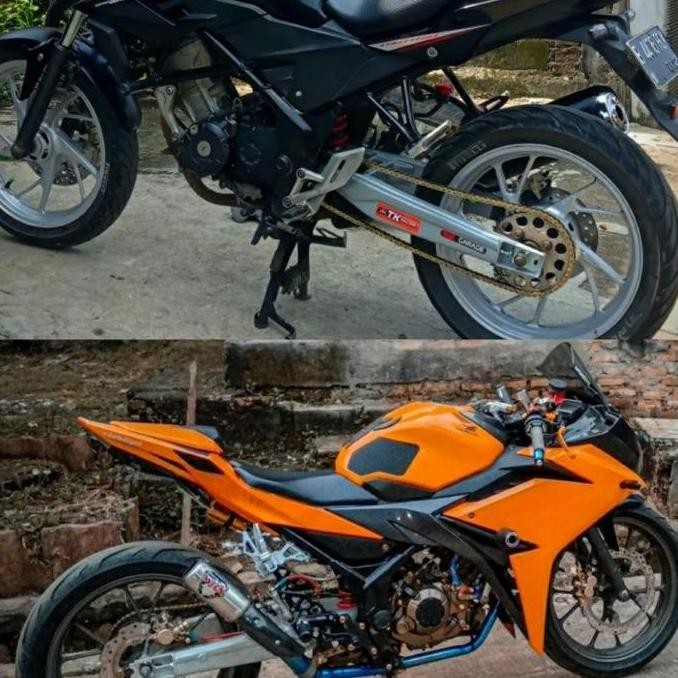 Swing arm Model cbr250rr panjang pnp new cb150 dan cbr150