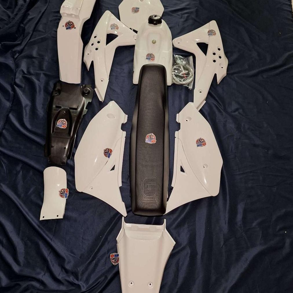 BODYSET GORDON FULL BODY SET KLX 150 GORDON PUTIH FULL