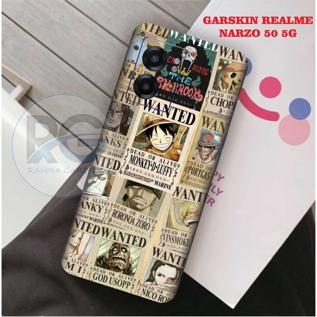 

Terlaris Presisi Realme Narzo 50 5G Casing/Stiker Panel Vynil Bisa Custom Dan COD