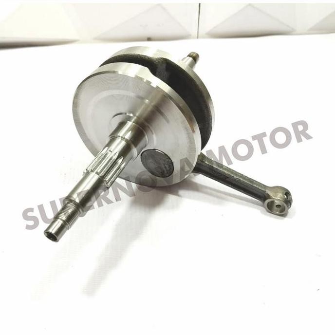 KRUK AS ASSY KOMPLIT PLUS BEARING KRO AS CRANK SHAFT MOTOR YAMAHA VEGA ZR LOKAL MERK MLKUNI