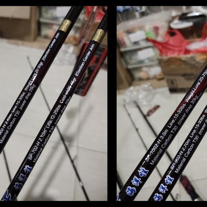 

Terlaris Joran Pancing Getsu Kaiyo Se 210 240 270 300 Bahan Carbon 30T