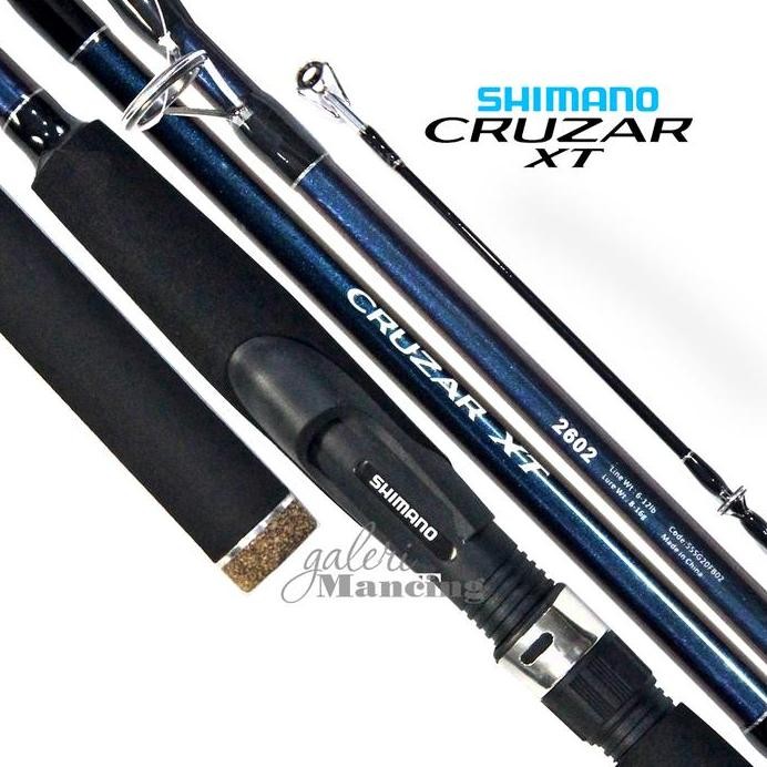 

Terlaris Joran Shimano Cruzar Xt [2021] 165 180 210 Cm | Kolam Laut