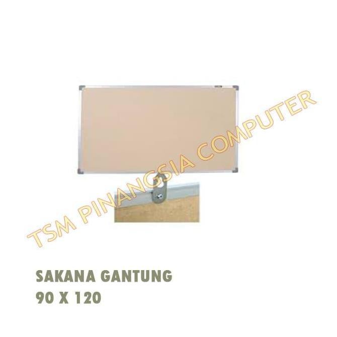 

Sakana 90 X 120 cm Papan Tulis Soft Board - Softboard Gantung Kualitas Original