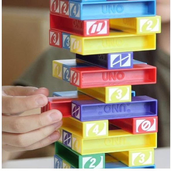 Uno Stacko Board Game Kualitas Original